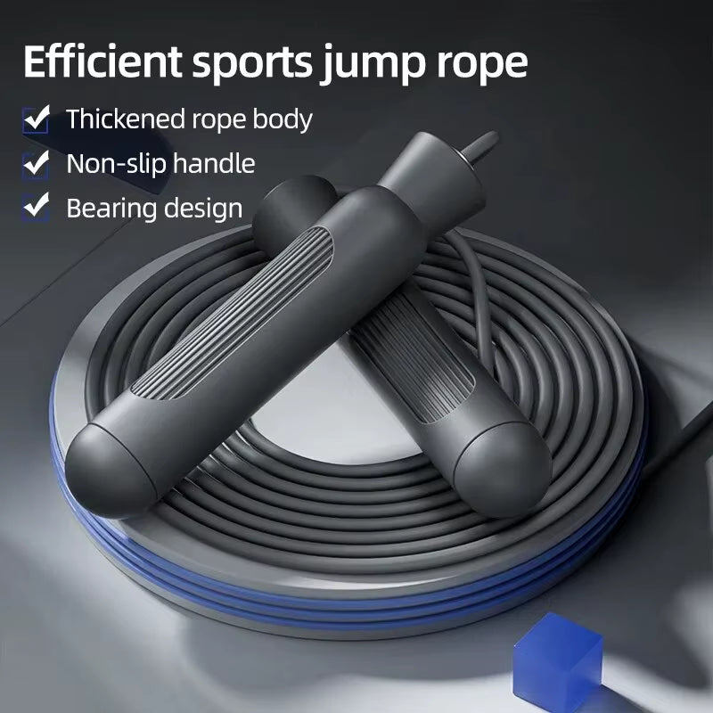 Jump Rope,Adjustable Length Steel Ropes with Ball Bearings, Suitable for Men and Women,Exercise Skipping Rope for Weight-Loss