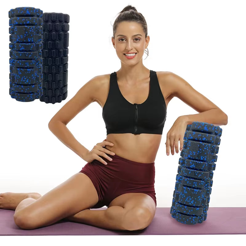 15/33Cm Fitness Foam Roller Yoga Massage Roller EPP Pilates Foam Body Muscle Massage Roller Therapy Exercises Gym Home Exercise