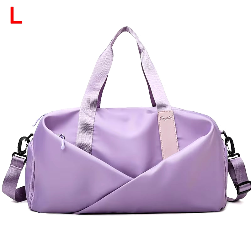 Women Sports Gym Bag Travel Dry Wet Bag Handbags Multifunction Swimming Tote Shoulder Weekend Fitness Duffle Yoga Shoes Daypack