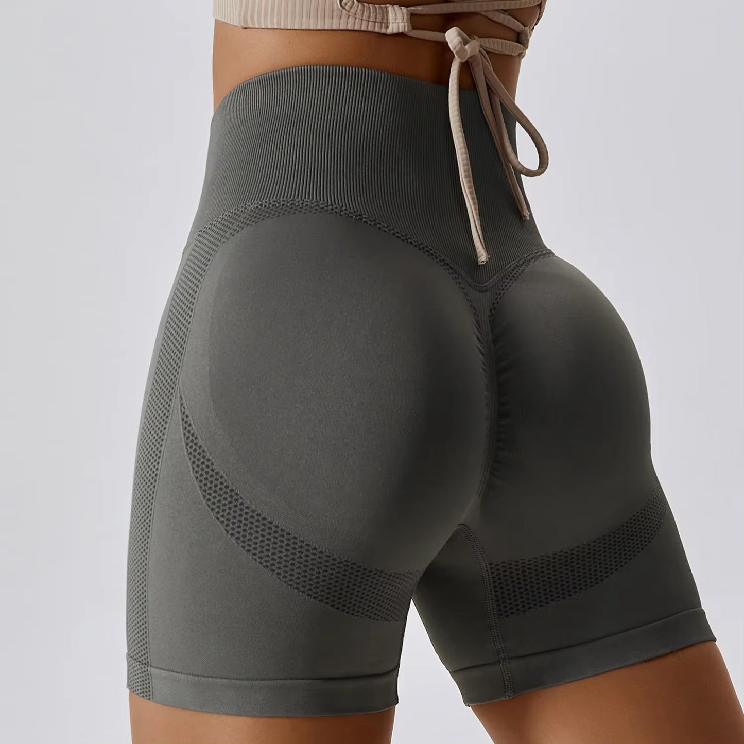 Seamless Shorts High Waist Push up Booty Workout Shorts Scrunch Butt Biker Shorts Yoga Pants Gym Wear Workout Clothes for Women