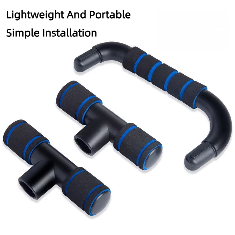 Non-Slip Push up H-Shaped Support Bar Stand Home Fitness Power Rack Gym Handles Pushup Bars Exercise Arm Chest Muscle Training