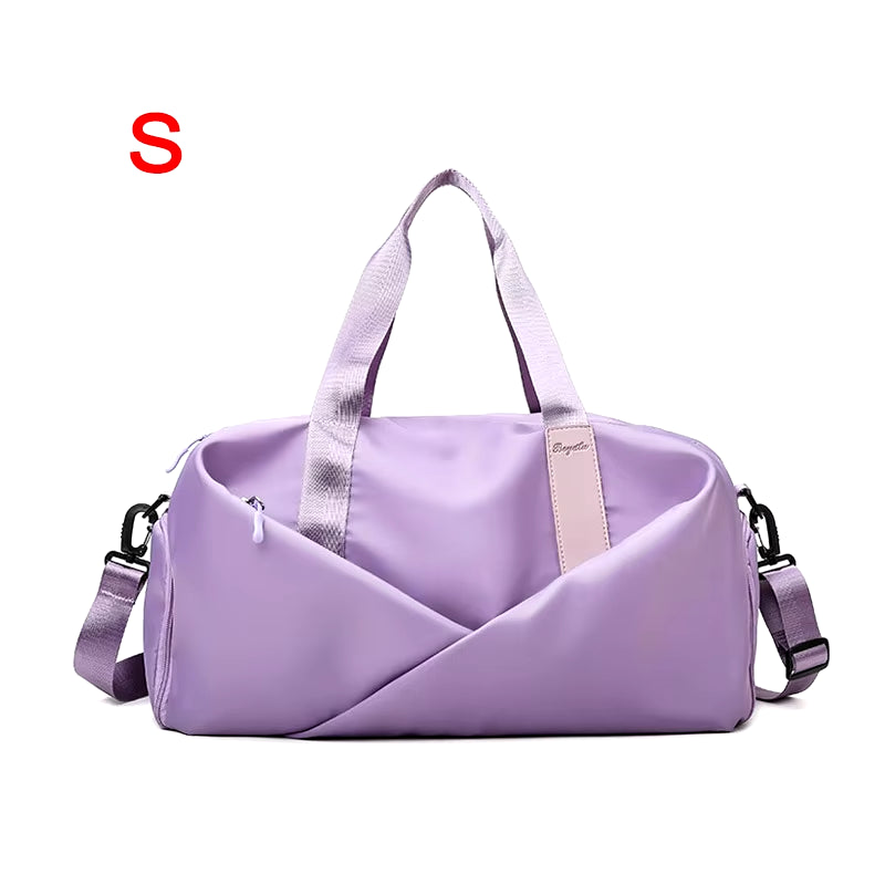 Women Sports Gym Bag Travel Dry Wet Bag Handbags Multifunction Swimming Tote Shoulder Weekend Fitness Duffle Yoga Shoes Daypack