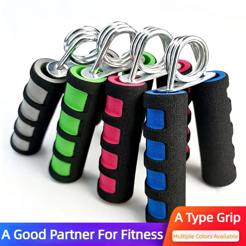 1Pcs Spring Hand Grip Finger Strength Trainer Power Exerciser Sponge Forearm Strengthener Carpal Expander Sport Muscle Trainin